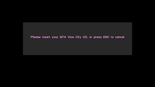 Please insert your gta vice city cd error GTA vice city PC 2020