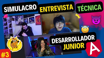 🤩 SIMULACRO de ENTREVISTA TÉCNICA para DESARROLLADOR JUNIOR con ANGULAR 💻