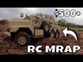 Full 'Raw' Run, Is it worth the money?! 6x6 MRAP Cougar. US Military RC Truck.