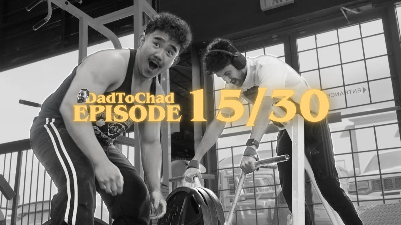 My 120lbs BestFriend's 1st Workout | #DadToChad Ep.15/30