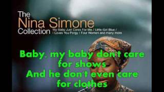 nina simone - my baby just cares for me