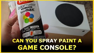 How to / How NOT to Spray Paint a Gaming Console