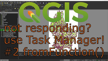 QGIS: using task manager with the fromFunction method to prevent QGIS from not responding