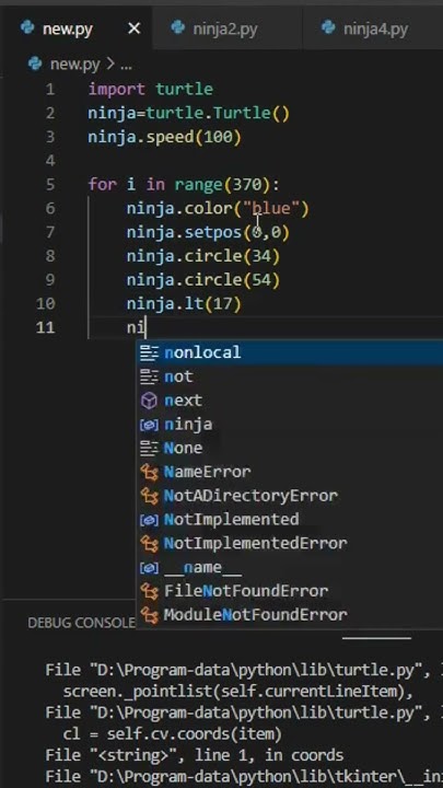 fun with coding || new virus series || new drawing using python|| code ...