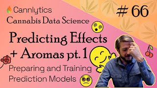 Predicting Effects + Aromas pt.1: Preparing & Training Prediction Models | Cannabis Data Science #66 Update