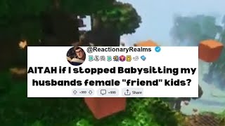AITA for Refusing to Babysit My Husband's "Friend's" Kids?