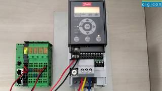 Communication setup between Danfoss VLT HVAC BASIC FC-101 & Phoenix Contact PLC || DigiconAutomation