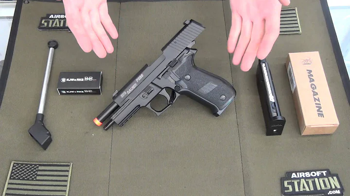 Sig Sauer P226 Gas Blowback Pistol by KJW