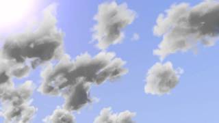 Blender animated volumetric clouds