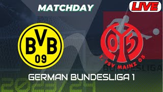 FSV Mainz 05 gegen Borussia Dortmund Live-Bundesliga-Fußball-Stream heute Spielanzeigetafel