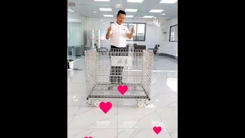 Myanmar Steel-Foldable-Mesh-Cage-for-Storage