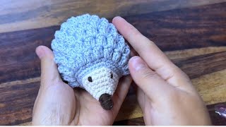 How to crochet hedgehog Amigurumi crochet step by step beginner friendly