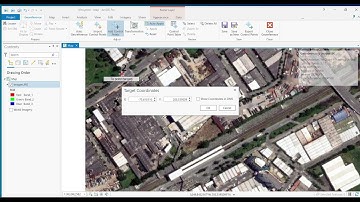 Georreferenciar imagen en ArcGIS Pro.