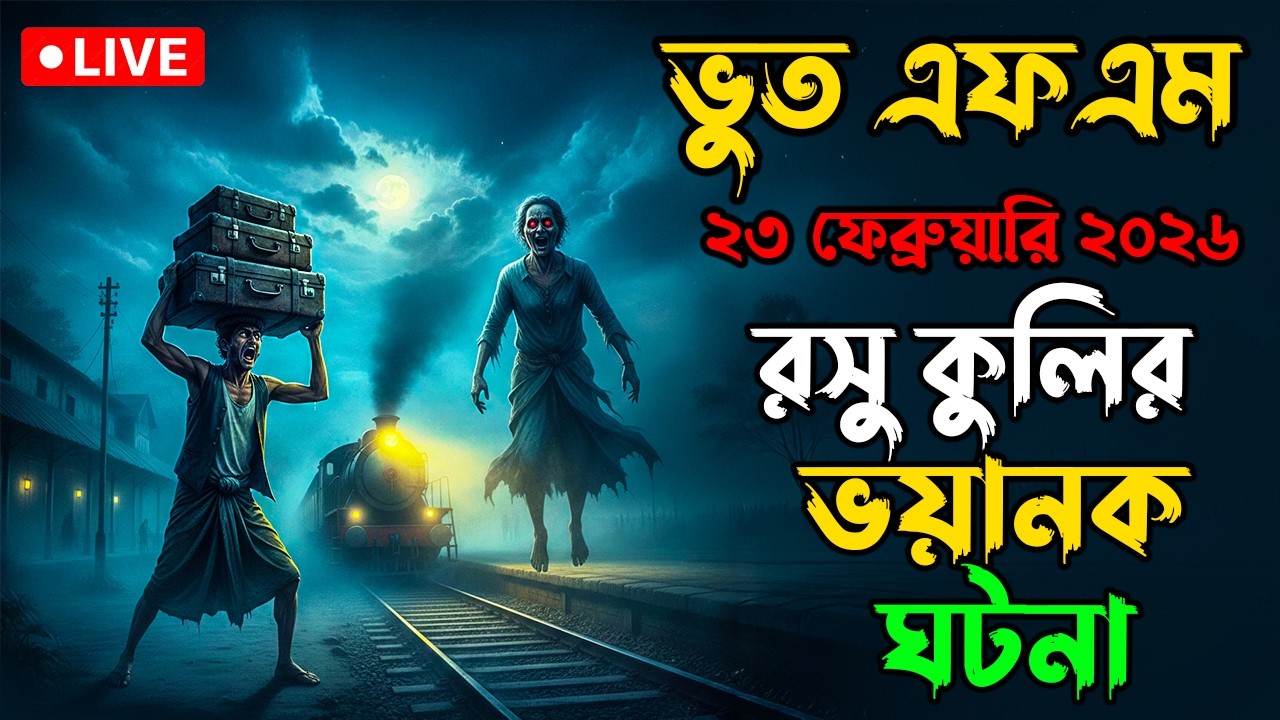 Bhoot Fm | রসু কুলির ঘটনা | Only Email Episode | ভুত এফএম | Bhoot fm email episode #Bhootfm #vutfm