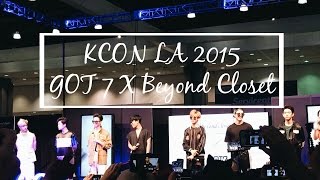 [FANCAM] KCON LA 2015 GOT7 | princess g.