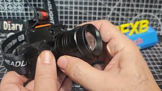Alloy Headlamp Super Bright Front Head