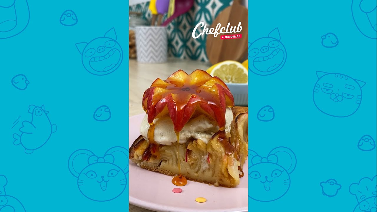 Gateau Invisible Aux Pommes Youtube