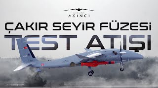 Bayraktar #AKINCI & ROKETSAN ÇAKIR Cruise Missile Firing Test