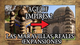 MARAVILLAS del AGE of EMPIRES 2 en la VIDA REAL  (Parte 2: EXPANSIONES) | Explicación histórica