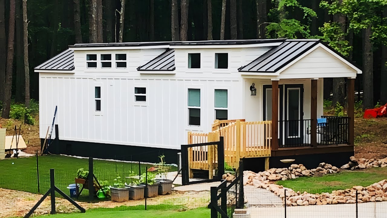 The Harvest Park Model Tiny House Tour | Luxury Modular Tiny Home Living in the USA