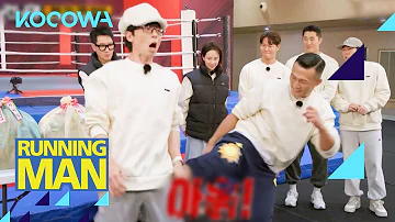 Korean Zombie gives Jae Seok a super kick to his butt...OUCH! l Running Man Ep 637 [ENG SUB]