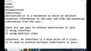 java course Lecture 20(INterface) #java #beginners