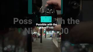 Image Stabilization On Film Possible With The Nikon F100