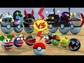 Pacman Use Pokemon Fantastic and Powerful Fight Between Robots