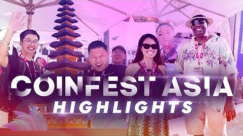 Day 1 @ Coinfest in Bali - ENJINSTARTER