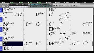 BACKING TRACK - DOWN AMONG THE SHELTERING PALMS (Abe Olman) Bb 140 BPM SWING