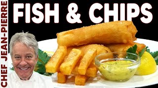 Homemade Fish & Chips with a Professional | Chef JeanPierre