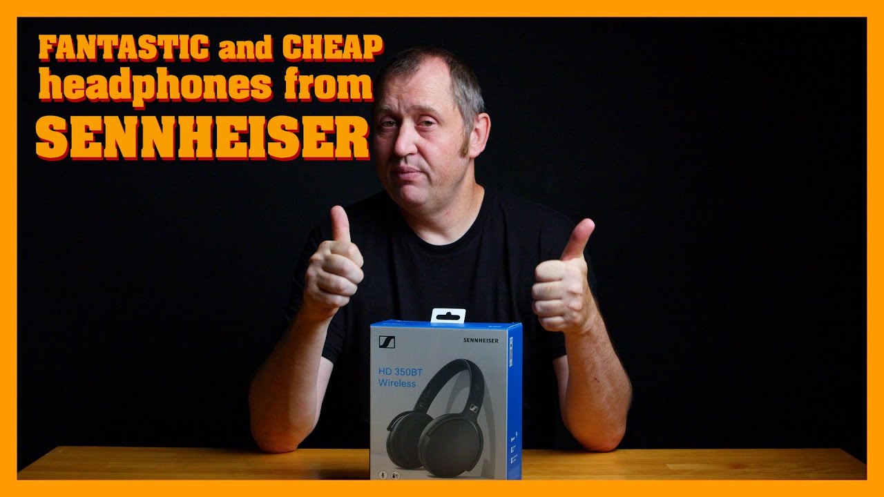 Sennheiser HD 350BT Bluetooth Wireless Headphones - Black