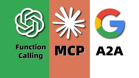 Function Calling、MCP和A2A的核心原理与区别