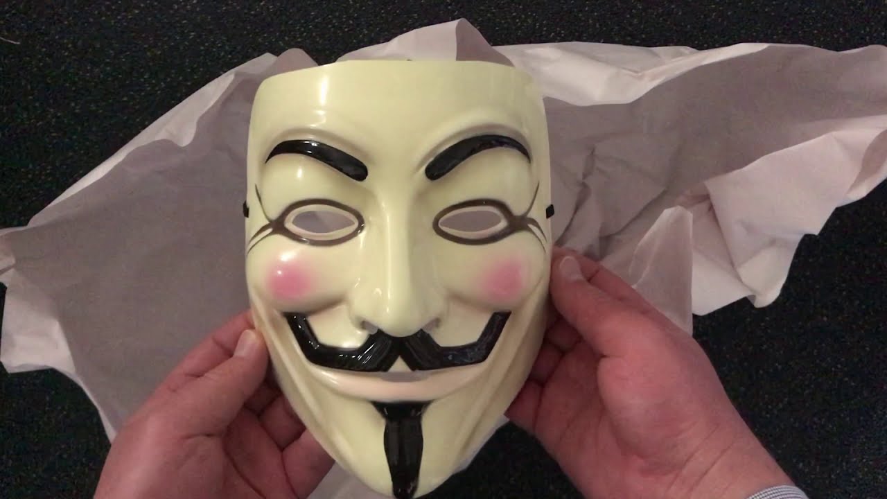 Guy Fawkes mask, From the V movie! YouTube