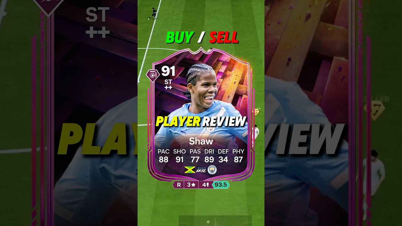 🇯🇲 91 SHAW Review in FC26 - INSANE PLAYSTYLES AGIAN 💪🏽 