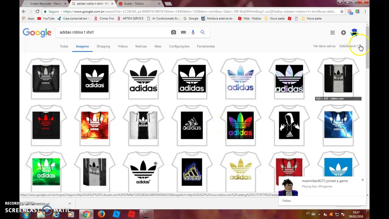 Roblox Como Ter Um Camisa Da Adidas De Graca Youtube - t shirt roblox adidas 2 roblox camisa adidas roupas adidas