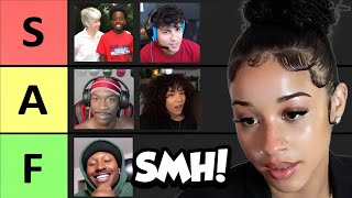 Ryaah Ranks Streamers 2026! **TIER LIST**