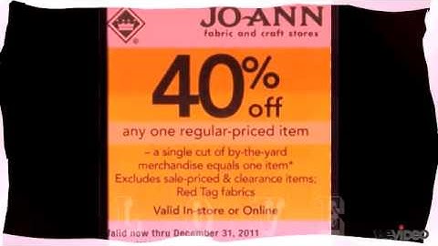 joann fabrics coupons
