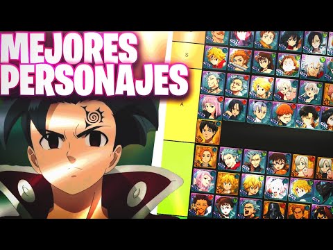 Los Mejores Personajes De Seven Deadly Sins Grand Cross Tier List - voy mamadisimo y ni asi me lo paso tower of hell roblox