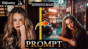How To Use Reference Images in MidJourney V5.1  (2023) Step by Step Tutorial