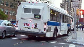 Queens Bus Action: Q23, Q60 and Q64 in Forest Hills! [HD]