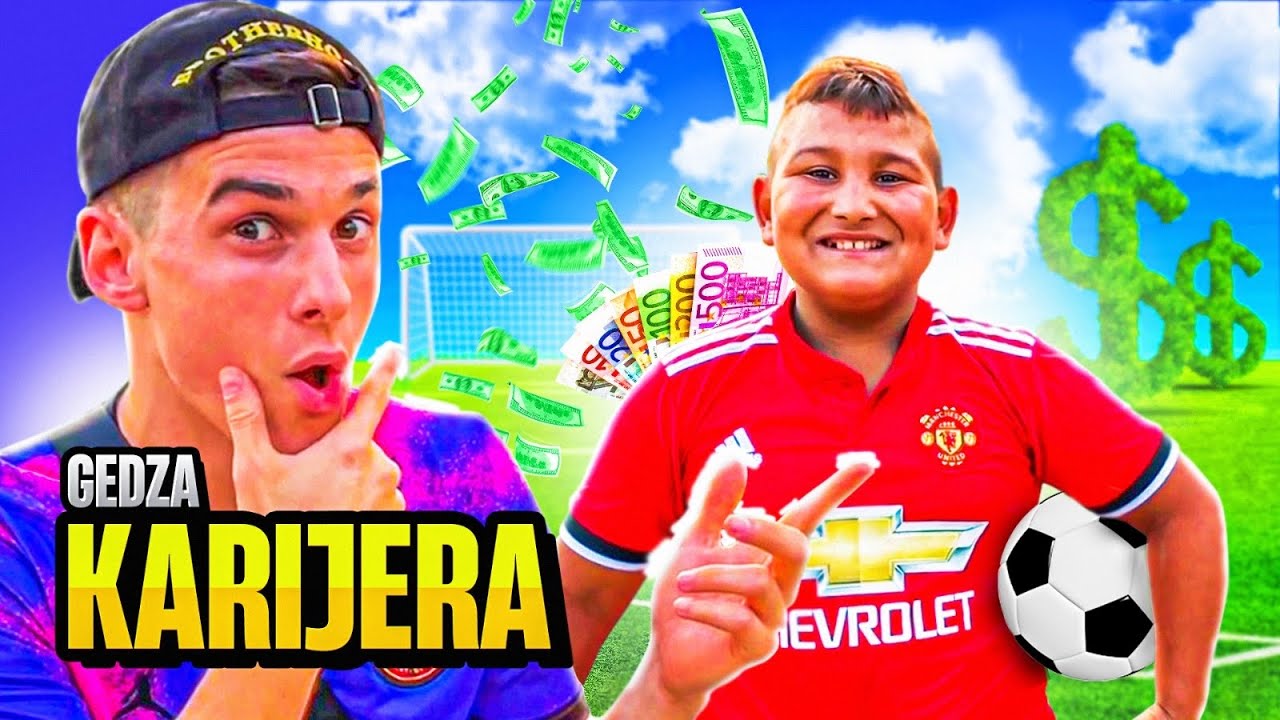 GEDZINA FUDBALSKA KARIJERA! *ponosan sam*
