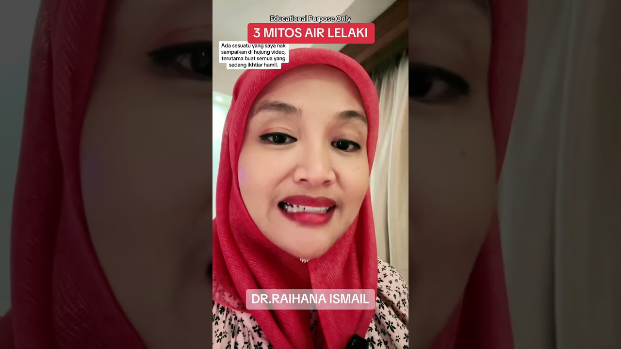 3mitos tentang air lelaki