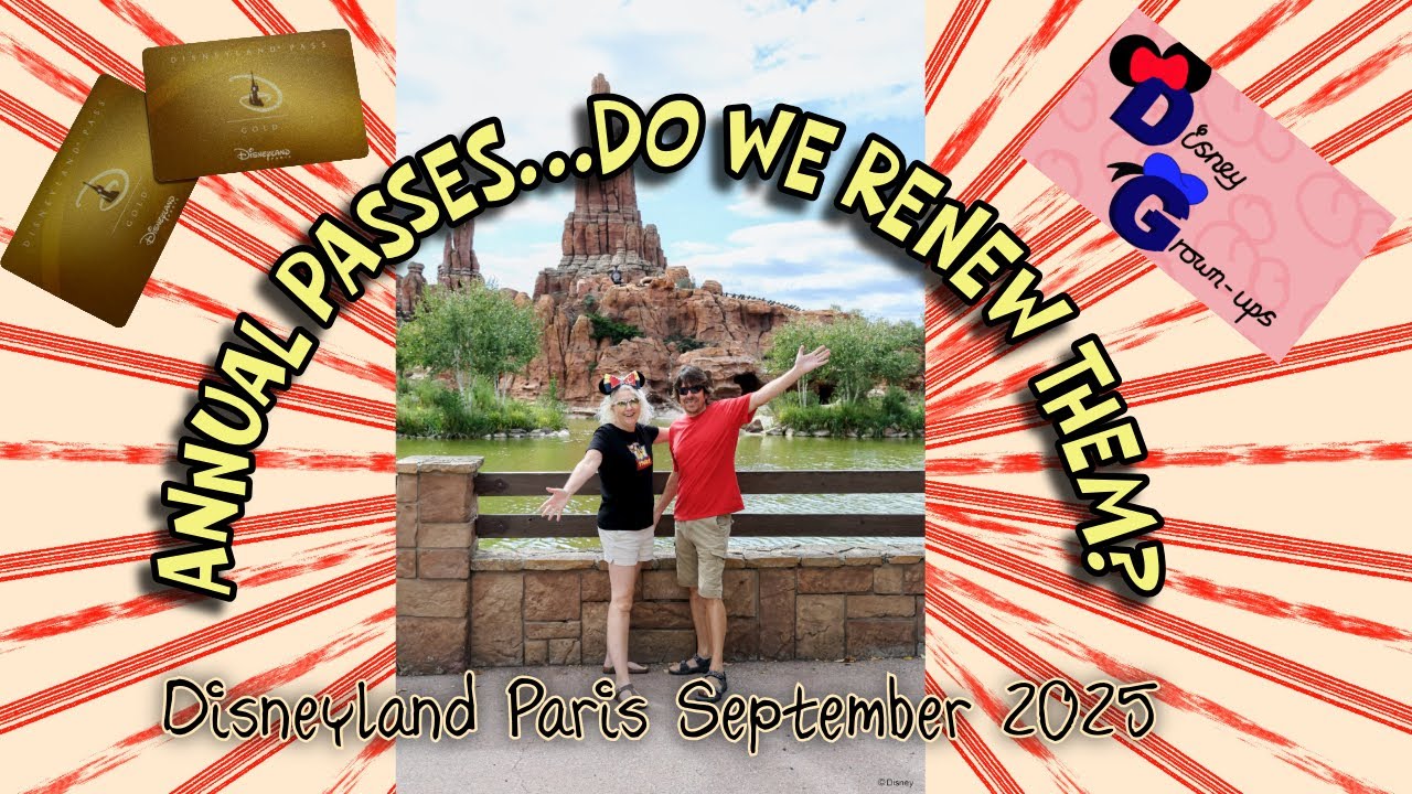 Продлили ли мы годовые абонементы в Диснейленд в Париже? Сентябрь 2025 г.