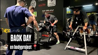 BRUTAL BACK DAY EN BODYPROJECT GYM | GALICIA TRAINING CAMP #1 