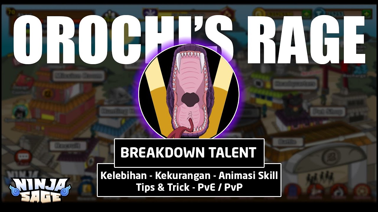 Breakdown Ninja Sage Talent Part 5 | Orochi's Rage