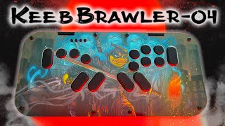 KeebBrawler-04: The Game Changer in All-Button Controller Design!