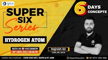 CSIR NET Chemistry | Hydrogen Atom