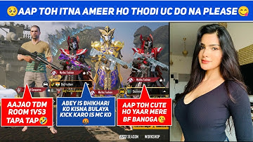 😍Random Rich Pro Girl call me Noob...1v3 Tdm Challenge🤩|SAMSUNG A3,A5,A6,A7,J2,J5,J7,S5,S6,S7,S9,A10