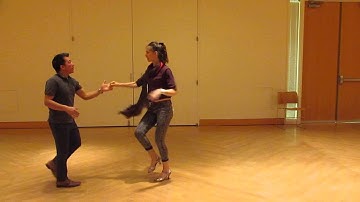 Salsa On2 Intermediate Turn Pattern by Sergio and Sheena #26